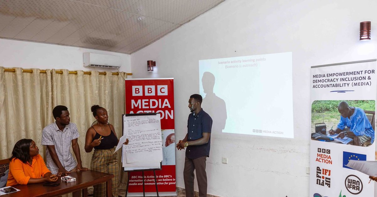 omegabritishbah's tweet photo. I am grateful to be selected for the Digital Media Literacy Internship by @bbcmediaaction &amp; the EU in Sierra Leone! 
#DigitalMediaLiteracy #EUinSierraLeone  #MediaForChange #CommunicationForGood https://t.co/CCvNZU8izv