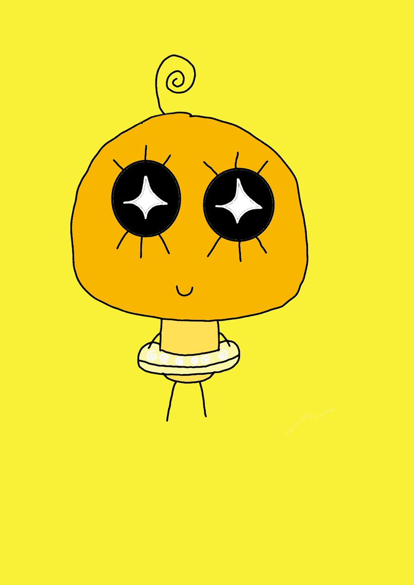 AidanTheboy's tweet image. Drawing of Memetchi in swimsuit her floatie on 

#tamagotchi #swimsuit #floatie #memetchi