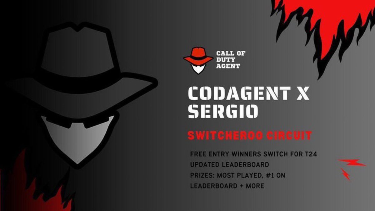 ⚔️3v3 BO6 SND SWITCHEROO⚔️

📊CODAGENT x SERGIO CIRCUIT #31
📆TONIGHT @ 8PM EST
✅RT FOR A CHANCE @ FREE ENTRY

🚨DM or COMMENT FOR SIGNUP ($7/PLAYER)