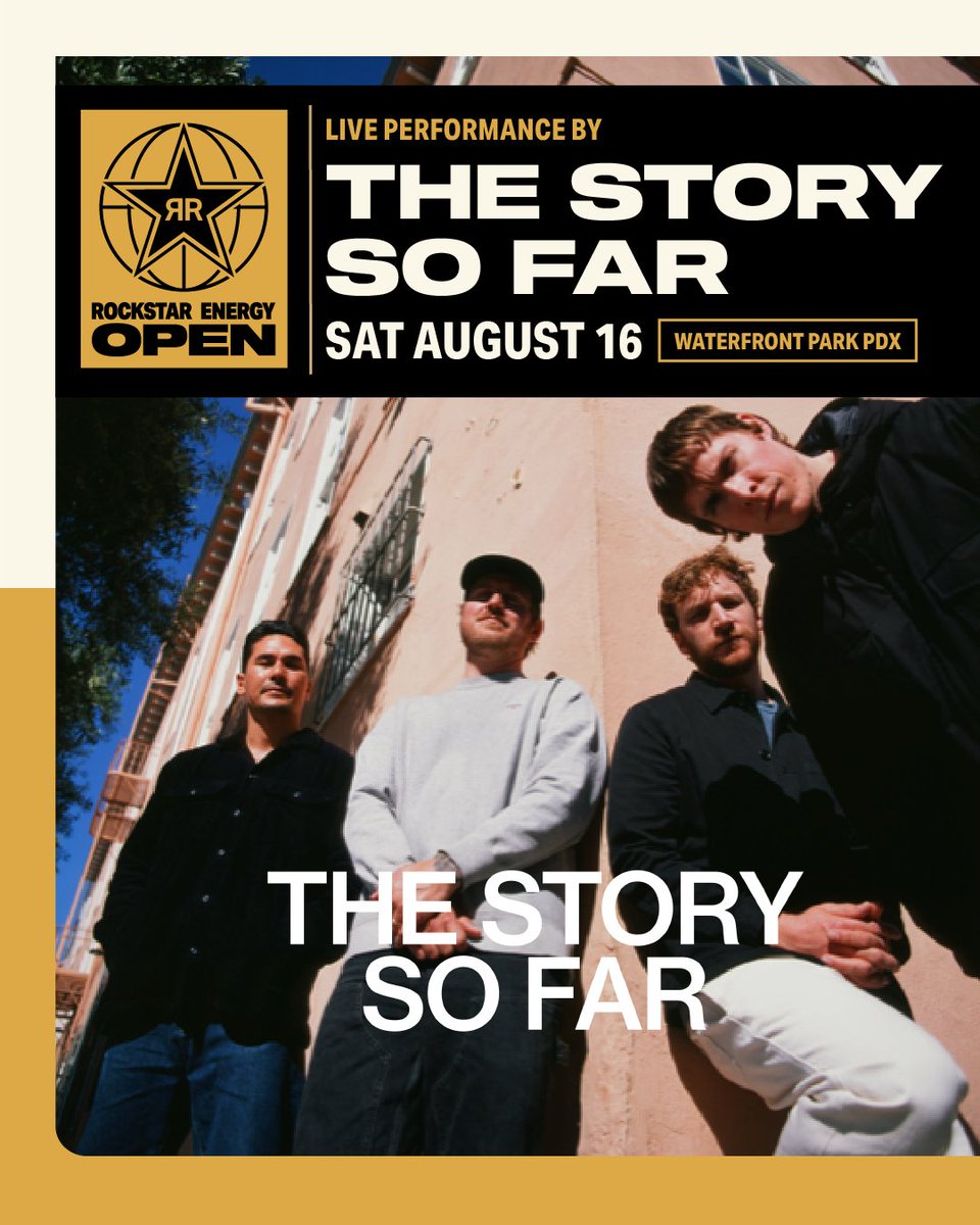 the_platfrm's tweet image. GET READY, PDX! @thestorysofarca is headlining the @rockstarenergy Open with @teen_mortgage at Waterfront Park — and it’s 100% FREE!

Show details and more info over at ThePlatfrm.com #platfrm #RockstarEnergy

Portland, Oregon
Saturday, August 16th
FREE to the public