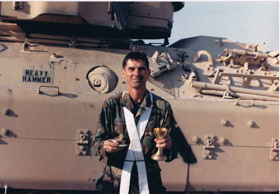 armychaplain's tweet image. Remembering my mentor and friend, Chaplain (COL) Gerry Bebber: Desert Storm combat veteran and hero at the Green Ramp Disaster. 

#ArmyChaplains
