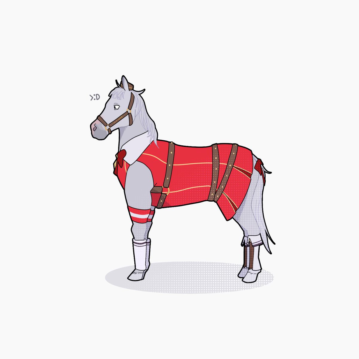 damnn its been so long since I have drawn a horse
#GoldShip #fanart #Umamusume