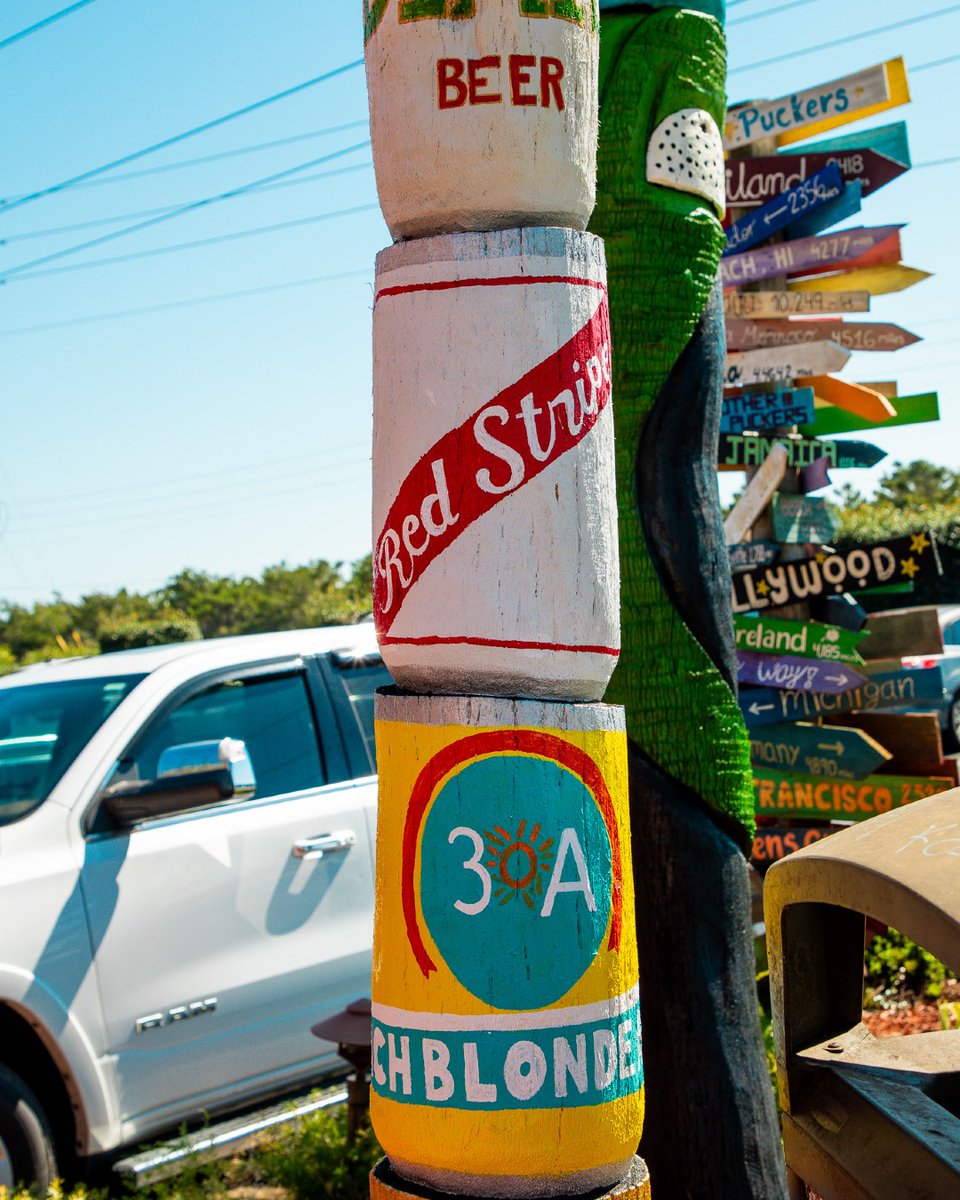 🌴 Have you spotted our new tiki guardians out front? These hand-carved beauties by the legendary Aaron DeLucca of Fat Boy Tiki are bringing serious island vibes to Fudpucker’s! Come snap a pic and give ‘em your best tiki face!

#FudpuckerTikis #FatBoyTiki #Fudpuckers #Destin