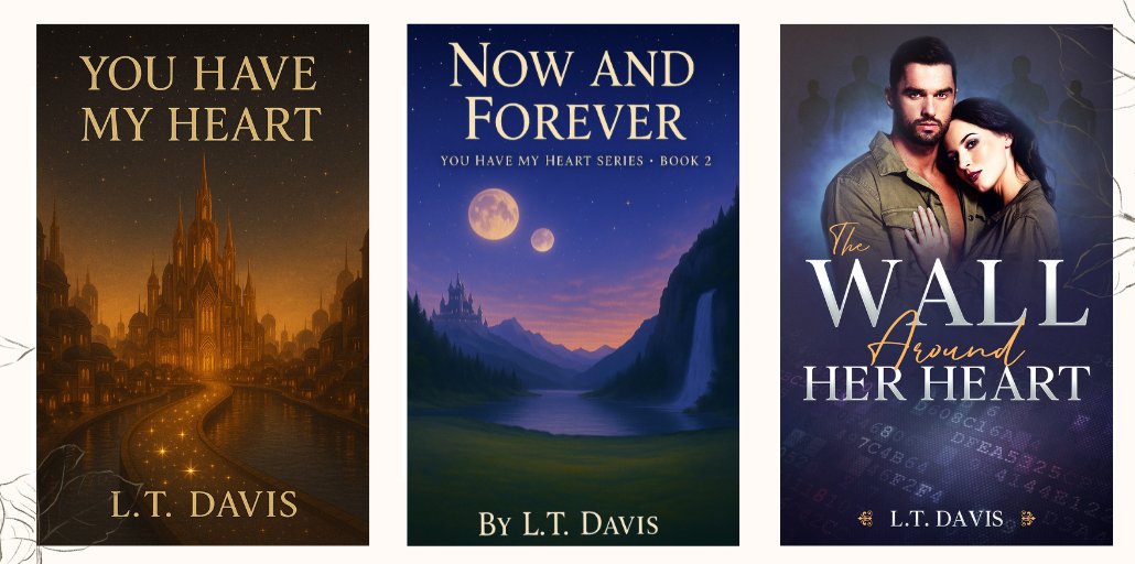 LTDavis215's tweet photo. @Stan_Freelance You Have My Heart → https://t.co/nFqIn3V5CC
Now and Forever (Book 2) → https://t.co/JcpGNM9Cod
The Wall Around Her Heart → https://t.co/IADduL6U8q https://t.co/pnCOjrHXYs