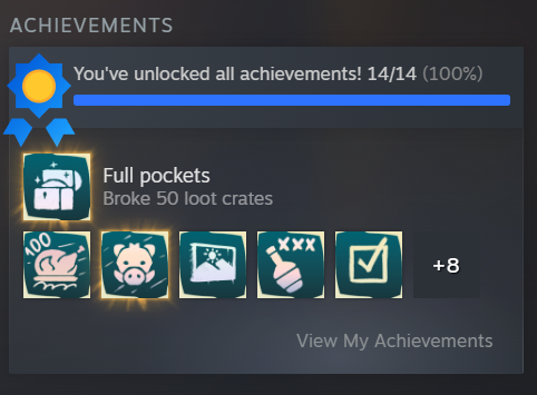 jayden_the_f0x's tweet image. Ale and Tale Tavern: First Pints, SG823962, has been released with time served being 6.2hrs

#aleandtaletavern #achievementunlock #completedgame #gamecompletion #vtuber