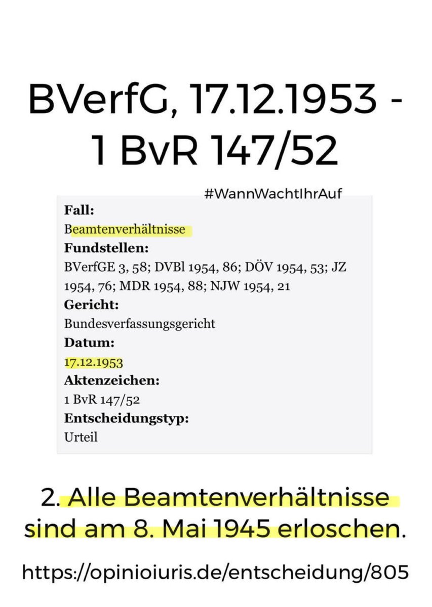 An alle „Firmenangestellten“ der #BRiD: wer von Euch „Möchtegern-Beamten“ hält sich an § 33 ⁉️

💢 Gesetz zur Regelung des Statusrechts der Beamtinnen und Beamten in den Ländern (Beamtenstatusgesetz BeamtStG) § 33. Grundpflichten: 
(1) Beamtinnen und Beamte dienen dem ganzen