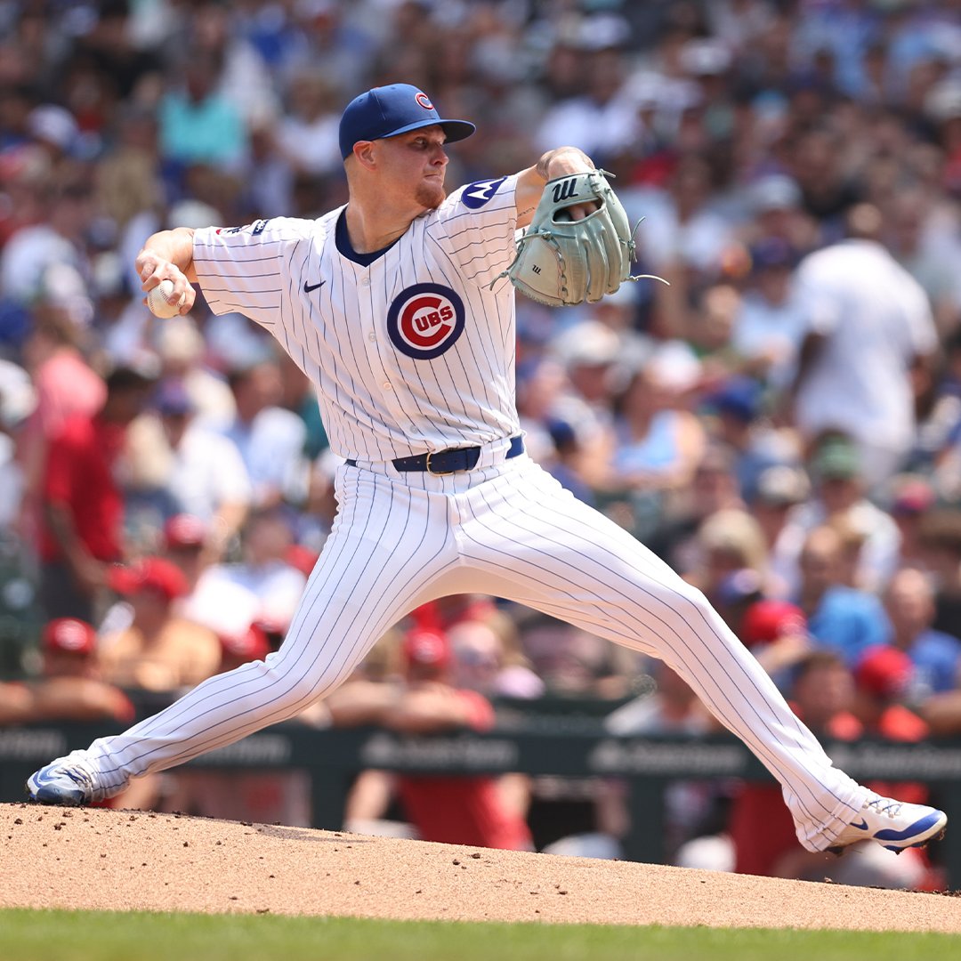 MLB (@mlb) on Twitter photo Cade Horton pushes his scoreless innings streak to 23.1 IP!
The longest scoreless streak by a <a href="/Cubs/">Chicago Cubs</a> rookie EVER 🔥 Cade Horton pushes his scoreless innings streak to 23.1 IP!
The longest scoreless streak by a <a href="/Cubs/">Chicago Cubs</a> rookie EVER 🔥