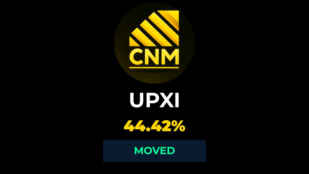 CoachNickMoney's tweet image. 🚀 $UPXI just shook the charts! 📈 Bulls noticed a booming volume alongside favorable RSI, signaling momentum was insane! 🔥✨ #BreakoutVibes #ChartingSuccess