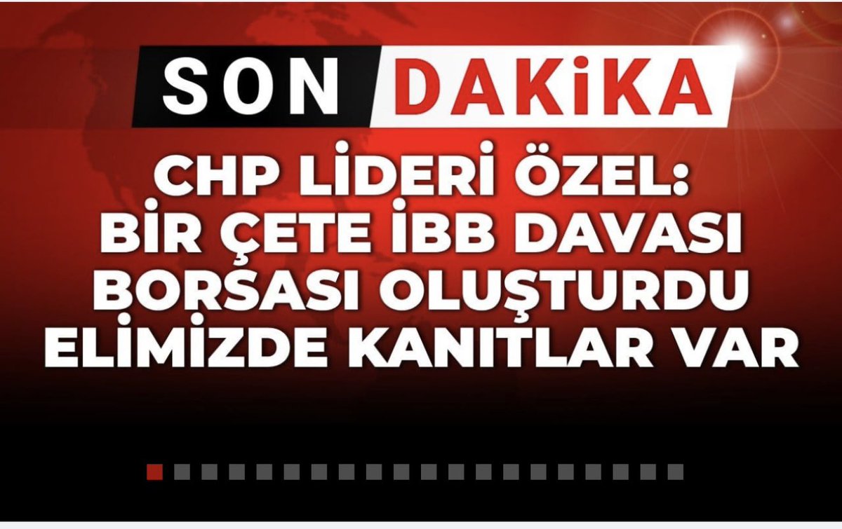 Aslında Özgür Özel tahliyelerin önünü kapatmak için yargıya iftira atıyor…

Ben daha önce de söylemiştim Özgür Özel hem İmamoğlu’nun çıkmaması, hem de diğerlerinin çıkmaması için çaba sarf ediyor…..
  
Bu şekilde mağdur edebiyatı yaparak kendisine siyasi rant elde etmeye