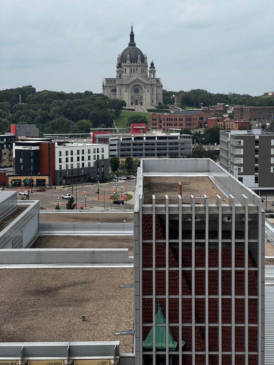 St. Paul Area Chamber (@spacc) on Twitter photo A few adventurous members of the Chamber staff made the climb to the top of the iconic <a href="/LandmarkCenter/">Landmark Center</a> to get a bird's-eye view of downtown Saint Paul! Check out a few shots from the north tower.
#iclimbedtothetop A few adventurous members of the Chamber staff made the climb to the top of the iconic <a href="/LandmarkCenter/">Landmark Center</a> to get a bird's-eye view of downtown Saint Paul! Check out a few shots from the north tower.
#iclimbedtothetop