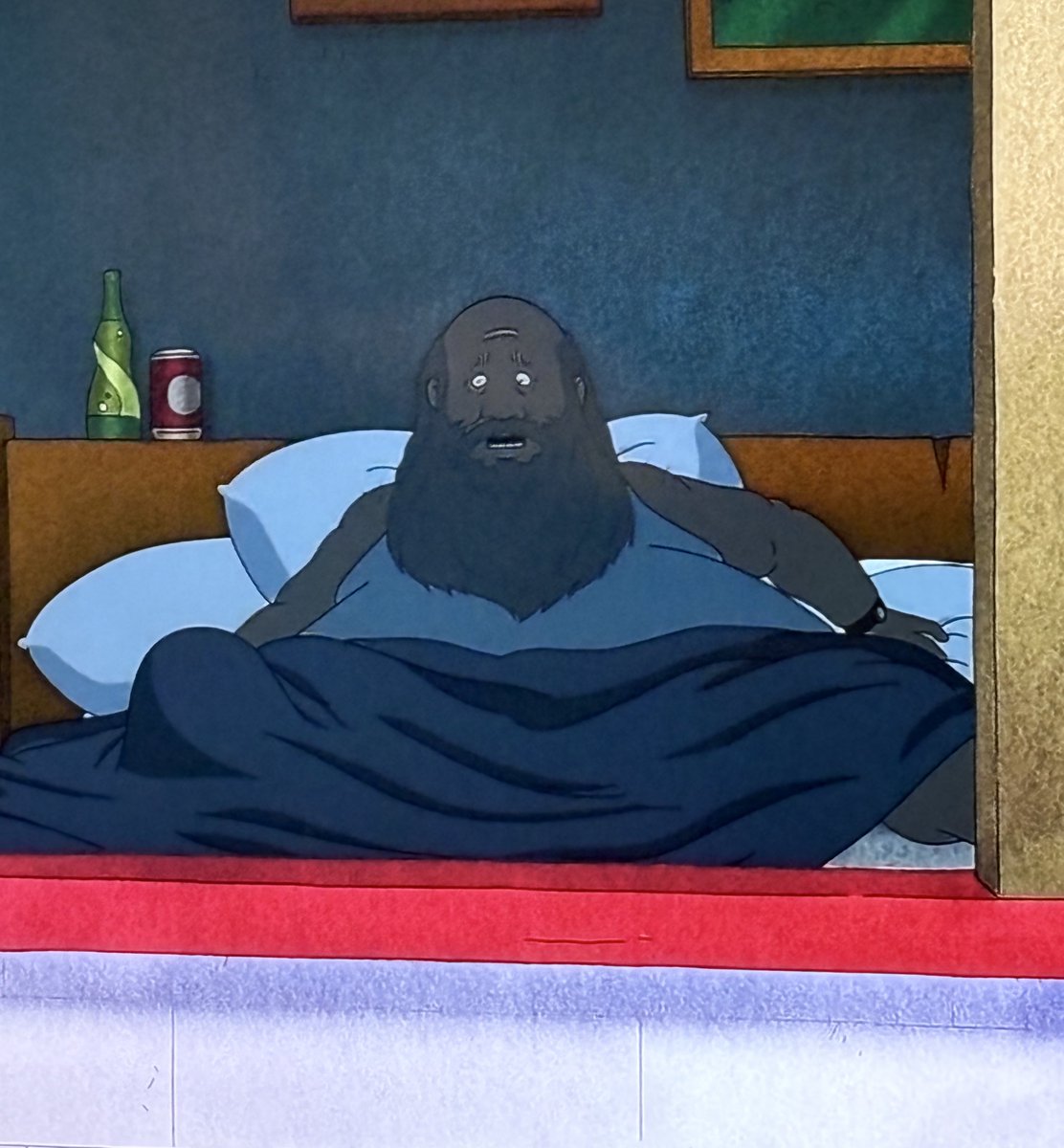 The insane laugh I let out when they revealed Bill on the KOTH reboot