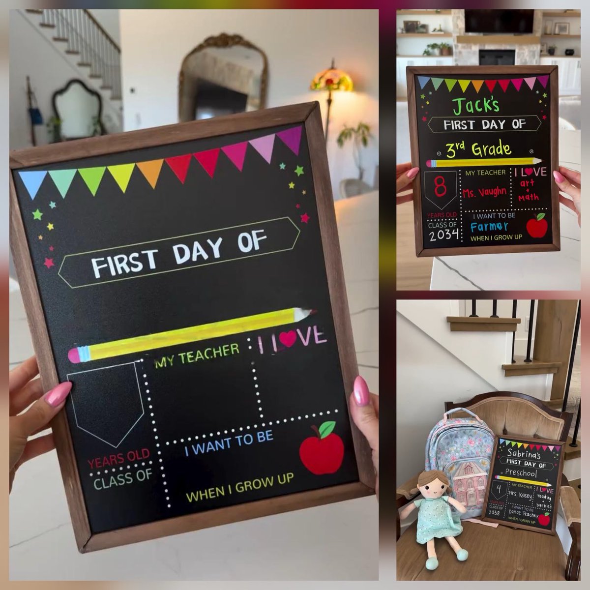 sell_savvy360's tweet image. Reusable First &amp;amp; Last Day of School Chalkboard –Double-Sided Photo Prop for Kids
🛍 amzn.to/40WeZQR
 Via @amazon

Back-to-school essential! 📚This reusable first &amp;amp; last day chalkboard makes the cutest photo prop for school memories. #AmazonFind #BackToSchoolReady #MomHack