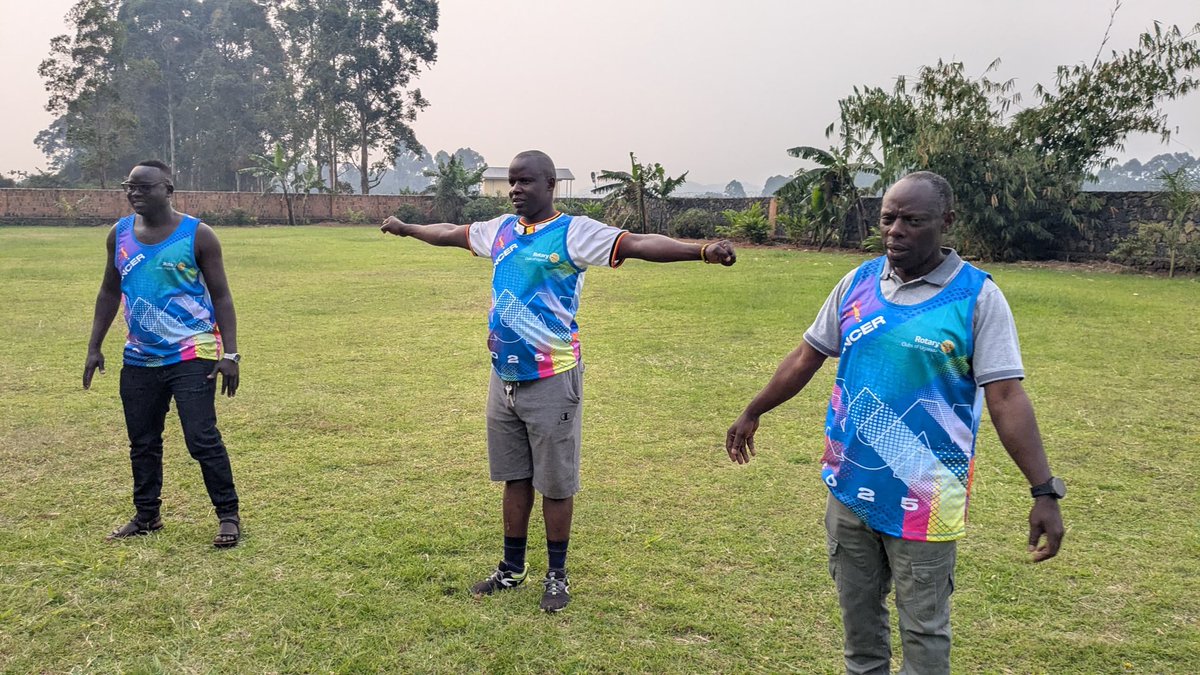 Thank you Rotarians, Rotaractors and guests who managed to attend the fellowship and cancer Run Launch this evening.

Thank you Movers Buddy group for the treat.

Thank you PHF Kayita for energizing us to serve humanity through Rotary