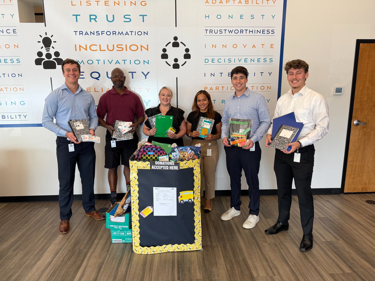 📚✏️ Huge thanks to our amazing team for making our Back-to-School Drive a success! Supplies went to students at Jonathan Jennings School — we’re so proud of the impact we made together. 💙🍎 #BackToSchool #BellTechlogixCares