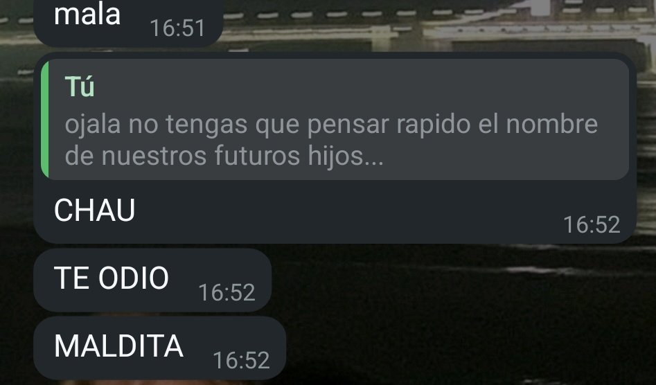 razon por la que se enojo: