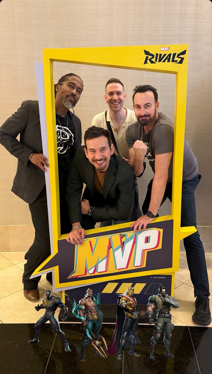 EliahMountjoy's tweet image. 🐈‍⬛ 🐳✨🦾

@JamesMathisIII @dangermarin @jordanreyn @EliahMountjoy 

#MarvelRivals #Marvel #Games #BlackPanther #Namor #AdamWarlock #WinterSoldier #Bucky #MVP #NetEase