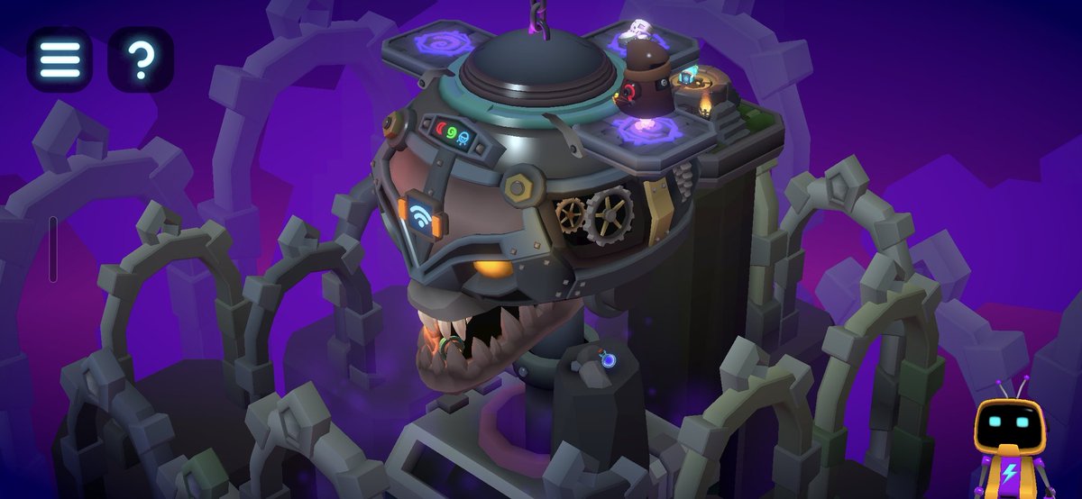 DikanGabor's tweet image. Találtam egy egész jó kis logikai játékot #TinyRobots