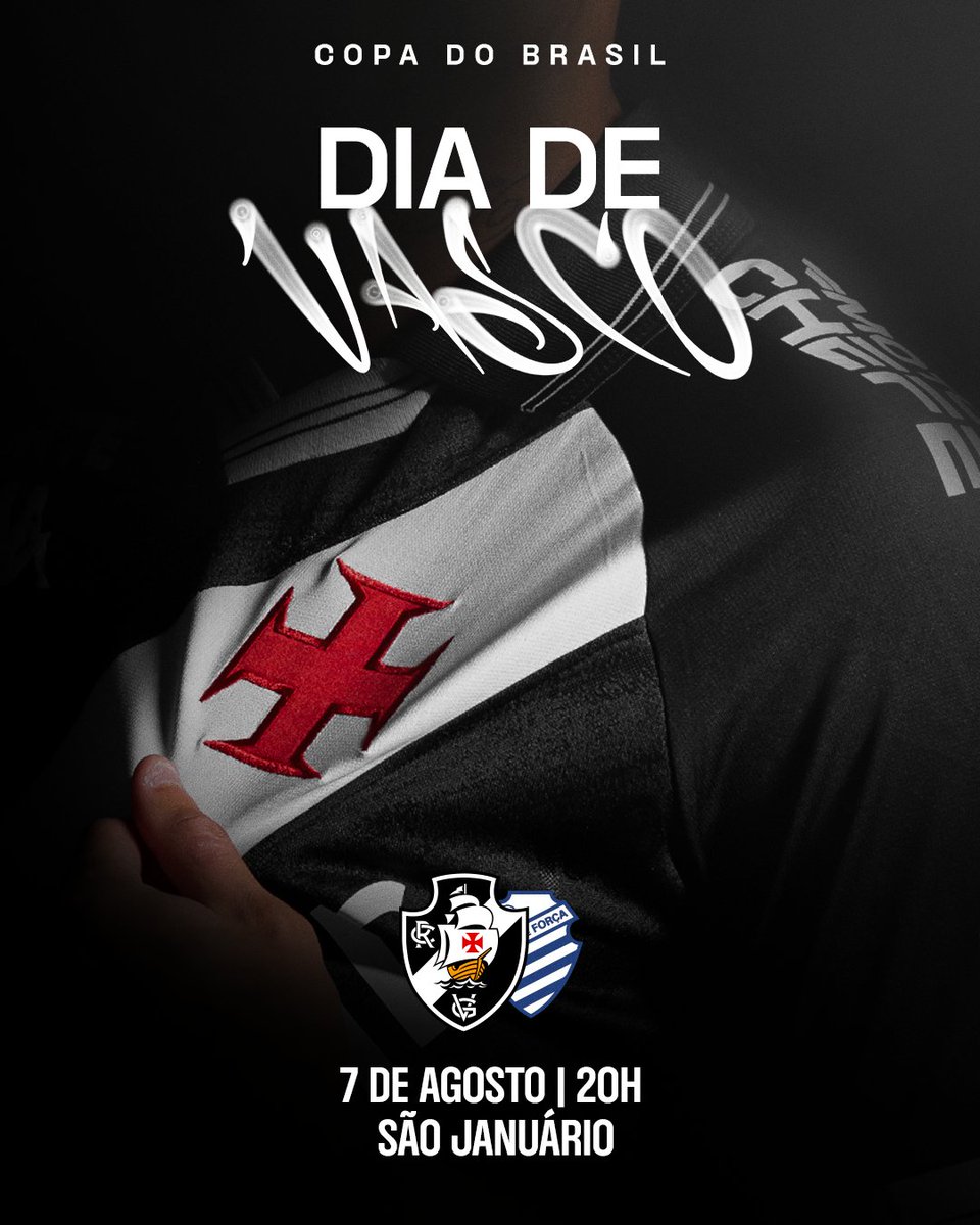 💢 DIA DE VASCO PELA COPA DO BRASIL! 💢

#DiaDeVasco
#VascoDaGama