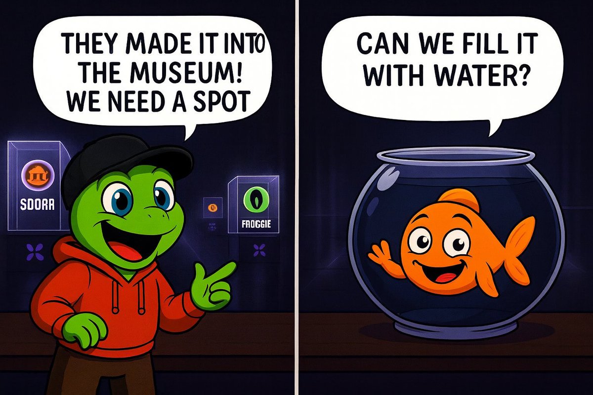 <a href="/flapdotsh/">Flap 🦋</a> <a href="/Dora_USD1/">Dora</a> <a href="/froggie_bsc0/">Froggie</a> <a href="/POneBsc/">POne</a> <a href="/Moolah_bsc/">Moolah</a> <a href="/Broccoli__czdog/">BROCCOLI</a> <a href="/flapdotsh/">Flap 🦋</a> <a href="/eth_cedric/">cedric 🦋 flap</a>  Keep a spot free.
These two seem to be up to something… 👀🐢🐠

<a href="/Snuggy_turtle/">SNUGGY</a>