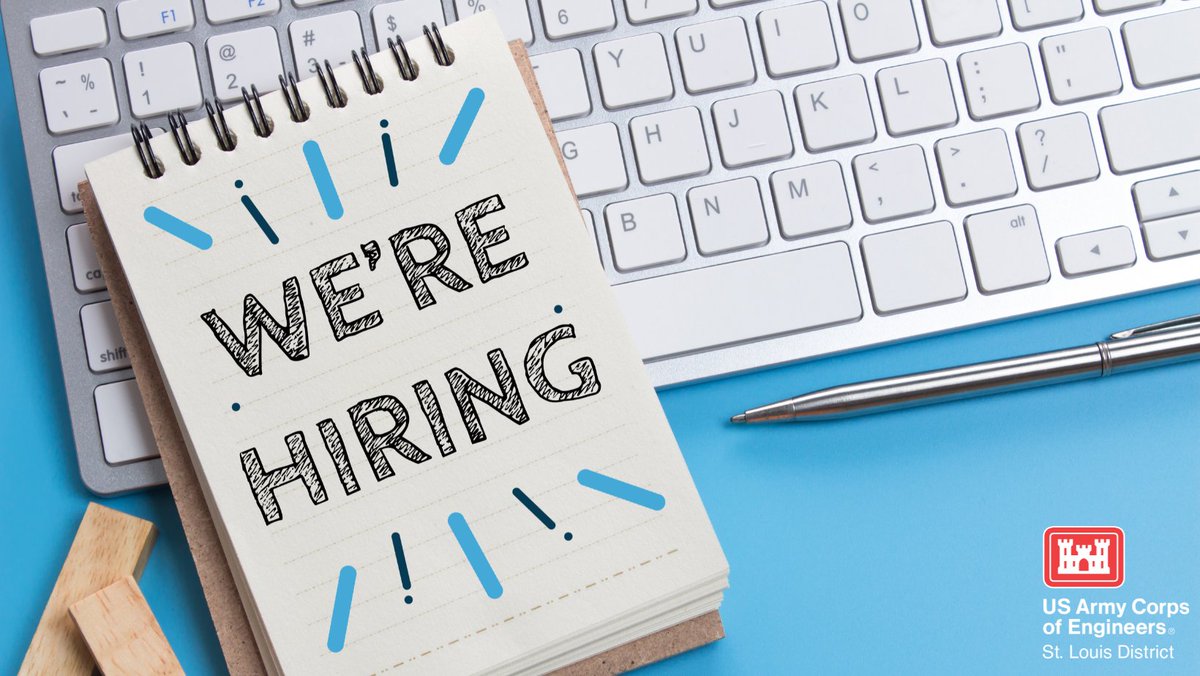 Come Work with Us! The St. Louis District is looking for someone to serve as a Dredging Equipment Operator onboard the Dredge Potter.

Application Deadline is August 10, 2025

If you are interested in applying for this position, please visit: usajobs.gov/job/842306100