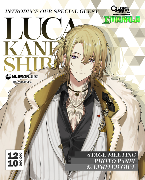 luca_kaneshiro's tweet photo. HELLOOOOOOOOOOOOOOOOOOOOOOOOOOOO!!!! 😎
Very excited to announce that on October 12th I will be appearing at the largest artist alley in Vietnam! Color Fiesta Season 15: EMERALD 

@ColorFiestaVNBETTER SEE YOU THERE!!!

#PR #colorfiestaseason15 #cofiss15 https://t.co/NpfHXQXm8M