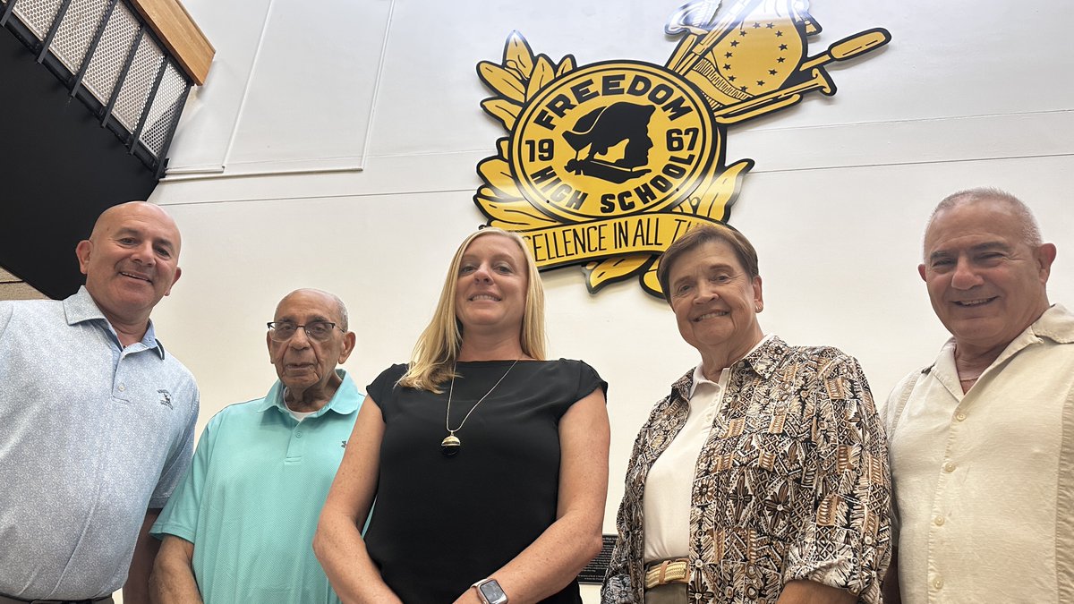 BASD (@bethlehemareasd) on Twitter photo Years of Patriot wisdom came together as current principal Laurie Sage (â21âpresent) hosted Freedom High Schoolâs annual luncheon for former principals: Richard Jay (â82ââ99), Anthony Villani (â99ââ03), Fran Bentkowski (â03ââ05), and Michael Laporta (â07ââ21). #FreedomFamily Years of Patriot wisdom came together as current principal Laurie Sage (â21âpresent) hosted Freedom High Schoolâs annual luncheon for former principals: Richard Jay (â82ââ99), Anthony Villani (â99ââ03), Fran Bentkowski (â03ââ05), and Michael Laporta (â07ââ21). #FreedomFamily