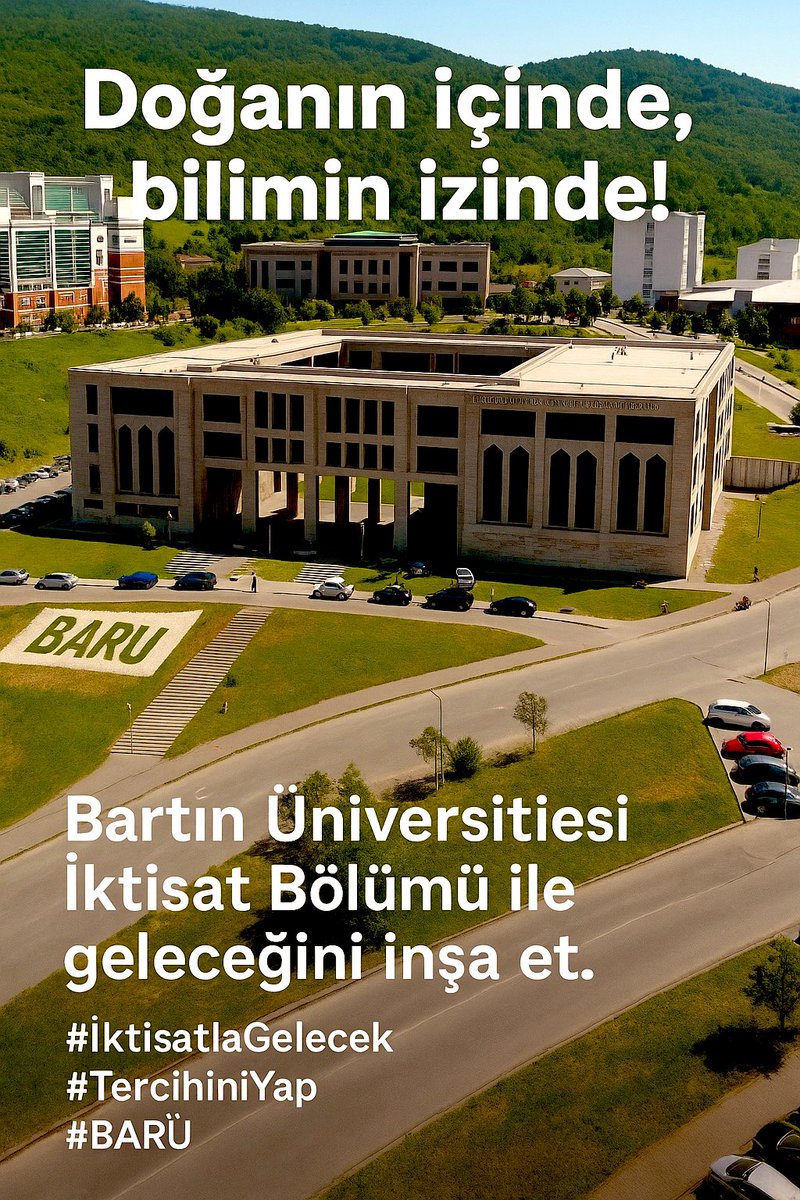 Ramazan ARSLAN (@r_arslan02) on Twitter photo Değerli aday öğrenci arkadaşlarım,
Doğayla iç içe yeni kampüs ve yeni binamızla sizi bekliyoruz.
2 Profesör
6 Doçent
2 Doktor Öğretim Üyesi
3 Araştırma Görevlisi
Güçlü akademik kadromuzla biz hazırız,
<a href="/baruedutr/">Bartın Üniversitesi</a>
<a href="/bartinuni_iibf/">BARÜ İktisadi ve İdari Bilimler Fakültesi</a>
<a href="/bartiniktisat/">Bartın Üniversitesi İktisat Bölümü</a>
ŞİMDİ SIRA SENDE Değerli aday öğrenci arkadaşlarım,
Doğayla iç içe yeni kampüs ve yeni binamızla sizi bekliyoruz.
2 Profesör
6 Doçent
2 Doktor Öğretim Üyesi
3 Araştırma Görevlisi
Güçlü akademik kadromuzla biz hazırız,
<a href="/baruedutr/">Bartın Üniversitesi</a>
<a href="/bartinuni_iibf/">BARÜ İktisadi ve İdari Bilimler Fakültesi</a>
<a href="/bartiniktisat/">Bartın Üniversitesi İktisat Bölümü</a>
ŞİMDİ SIRA SENDE
