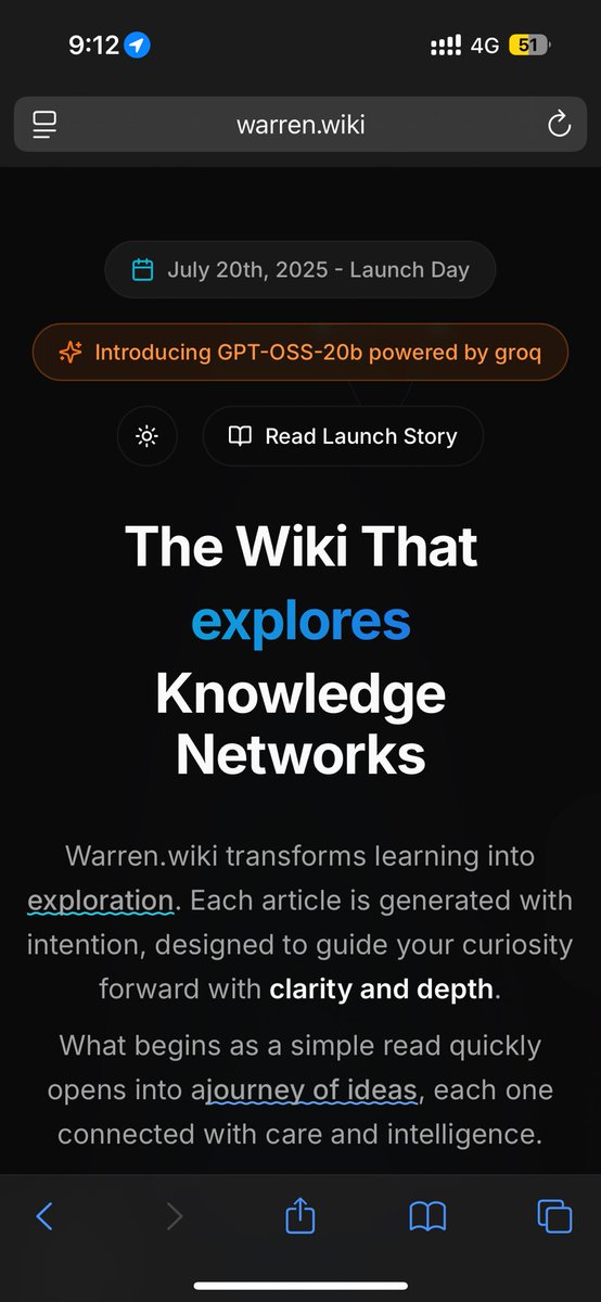 What’s that orange badge (I wanted to do it yesterday but forgot my MacBook but thankfully I remembered I have <a href="/cursor_ai/">Cursor</a> agent )

🥰 <a href="/GroqInc/">Groq Inc</a>