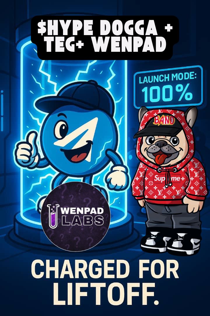 Thanks <a href="/WenpadOfficial/">Wenpad</a>  , Thanks <a href="/tegsystembots/">TEGBOTS OFFICIAL</a>  , Thank you all.

We are happy for the great community we have created here, get ready for the explosion in the dex that we will make.

Next infos soon

Launch Friday

LFG $HYPE Dogga

#SOL #Solana #Launch #HYPEDOGGA