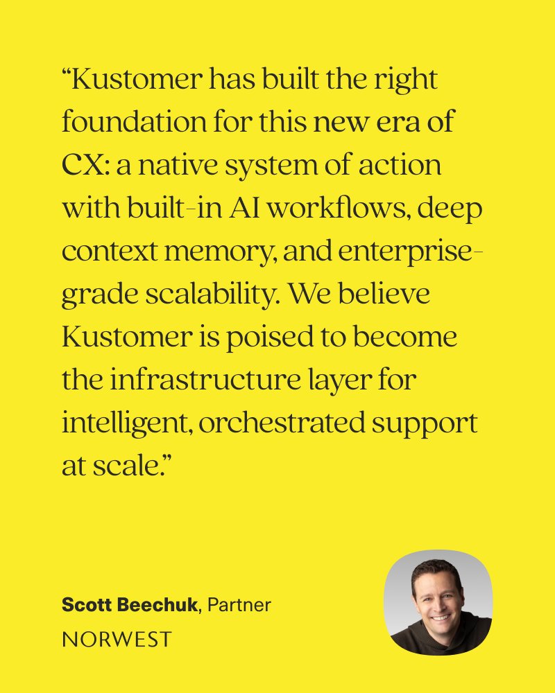 Incredible news: We’re announcing our $30M Series B, led by <a href="/NorwestVP/">Norwest</a>, with continued support from <a href="/BatteryVentures/">Battery Ventures</a> , <a href="/Redpoint/">Redpoint</a>, and <a href="/Boldstartvc/">boldstart ventures</a>.

Today marks a major step forward in our mission to help brands deliver support that’s fast, personal, and intelligent, at scale.