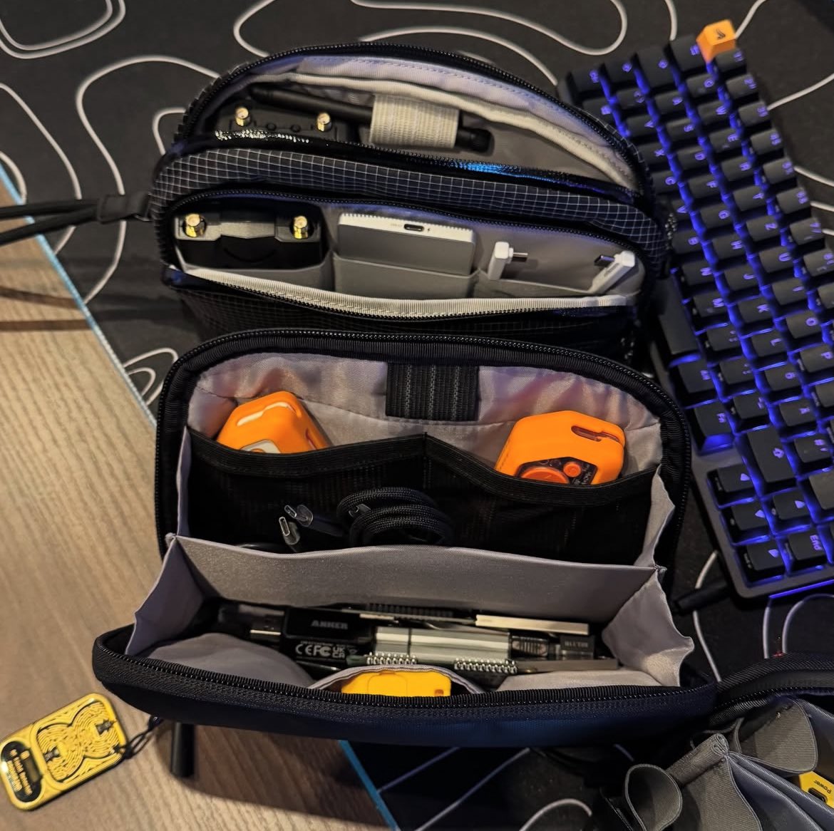 Dev_communityy's tweet image. This is what it would look like if I ever made it to DEFCON...
Always packed, always ready - just never actually there
All packed for DEFCON...

#needahacker #desksetup #techbag #techessentials #everydaycarry #gadgetlover #makerspace #techtok #setupgoals #toolkit #flipperzoro