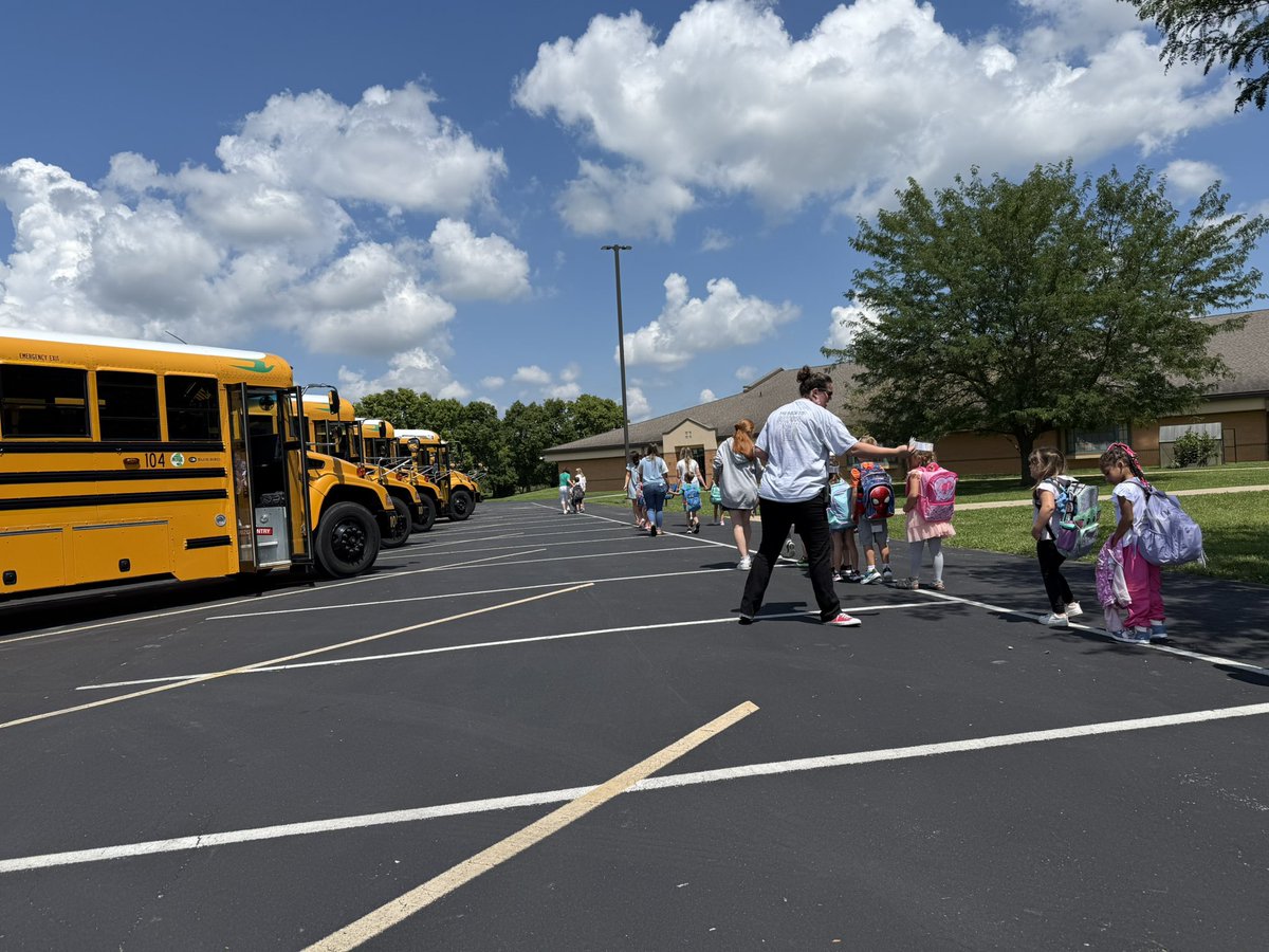 A wonderful first day of school!!