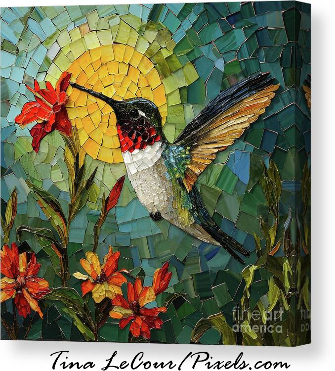Mosaic Ruby...Available here...tina-lecour.pixels.com/featured/mosai…

#bird #birdwatching #hummingbird #MosaicMonday #wallart #wallartforsale #artforsale #NatureBeauty #NatureLovers #homedecor #interiordecor #interiordesign #interiordesigner #giftsforher #GIFTNIFTY #giftshopfinds #fineart