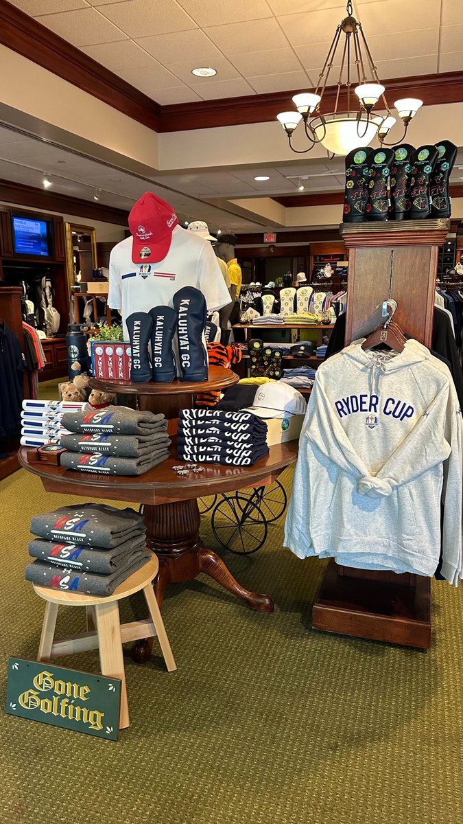 Get Ryder Cup ready ⛳️

Gear available now at the Shenendoah Clubhouse