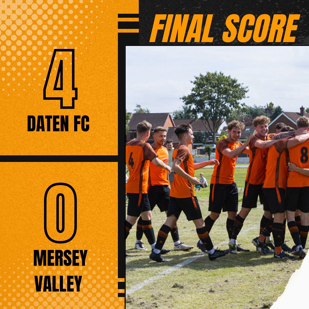 DatenFC's tweet photo. 4 goals, 3 points, 1 team.
Zak, Shem (x2), and Sully on the scoresheet in a great win away from home. 👊
#DatenFC #UTA #NonLeague https://t.co/XYcNQxnJc3