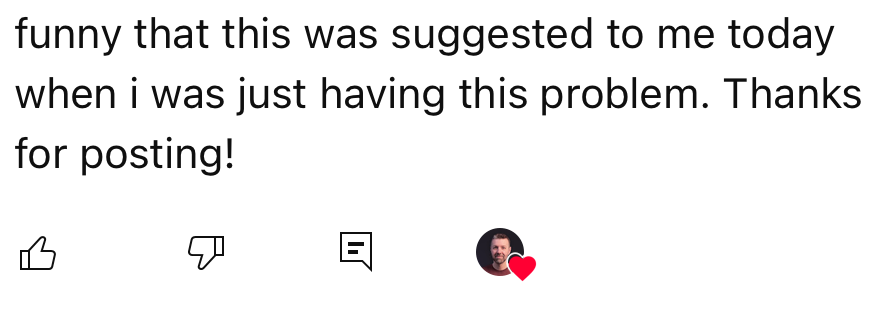 YouTube is the first marketing channel that feels worth the hard work (for me).

The algorithm rewards creativity, empathy &amp; authenticity with repeatable exposure to the right people.  It's driving leads &amp; sales too.

Everything else felt like luck or short-lived tactics.