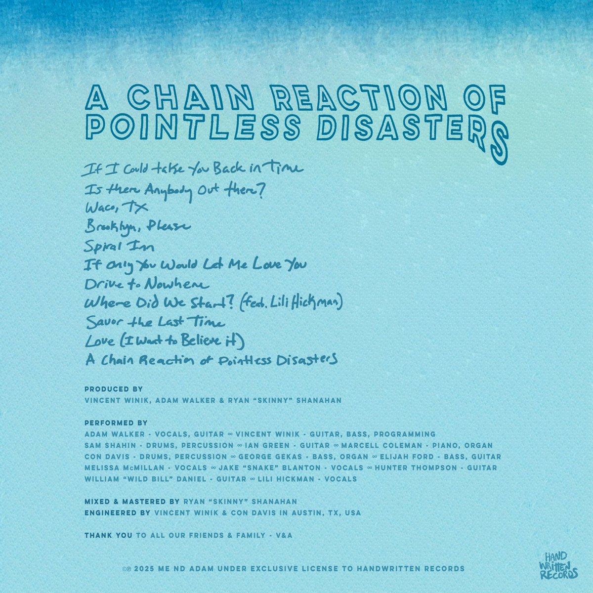 OUR 3RD STUDIO ALBUM - A Chain Reaction of Pointless Disasters. SEPTEMBER 12, 2025. Pre-save now:
h-r.fans/me-chain
