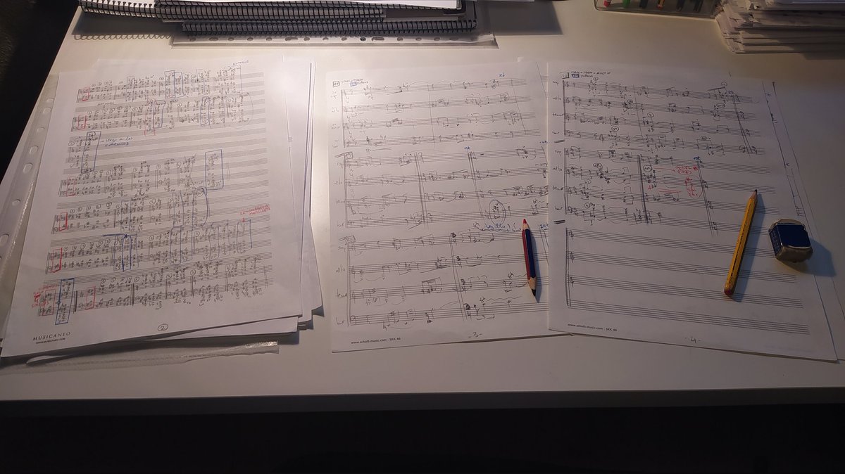 #composing #saxquartet