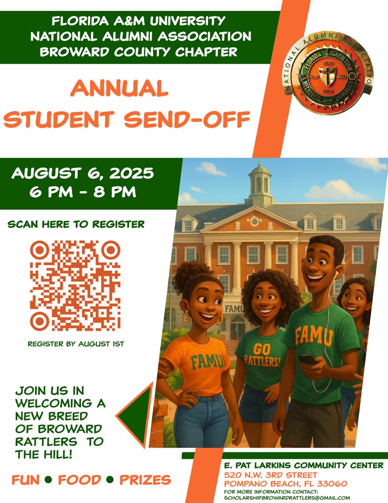 Come out and support your new Rattlers and <a href="/BrowardRattlers/">Broward Rattlers</a> today! 💚🐍🧡