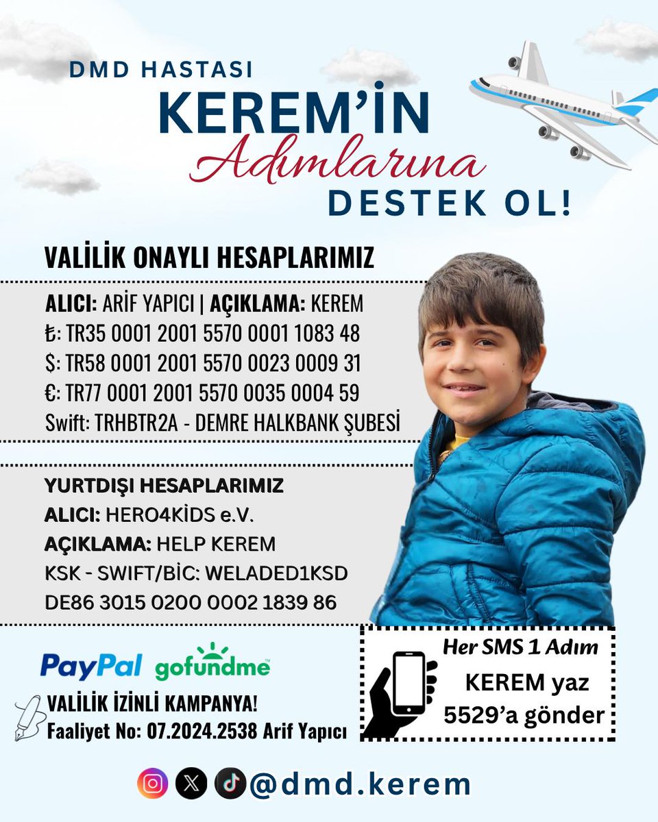 Kerem evladımın adımlarına destek olurmusunuz💙 Kerem içinde 1 adım siz atarmısınız 🦶

#FEYvFB Amrabat Mourinho Szymanski Oğuz Brown Feyenoord - Fenerbahçe İrfan #DenkliğeDuvarSahteyeKöprüDuran #FenerinMaçıVar #ÇarpıntıOrta Murat Çalık Yayın 6YıldırYusuf  BilgeTunçNerede Timber
