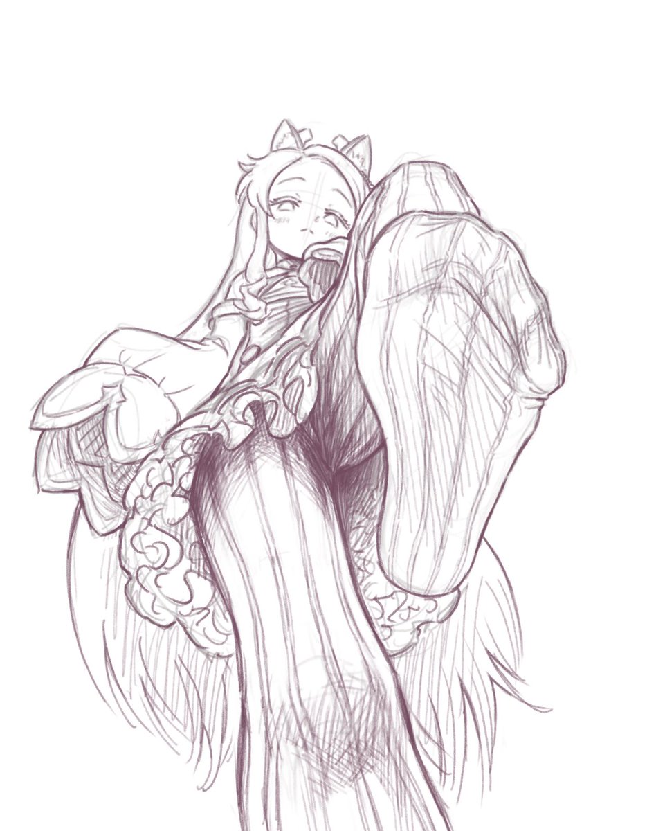 Barusuthegoat's tweet photo. Finally sketched the sexy fox. https://t.co/wr2iHMGAD3
