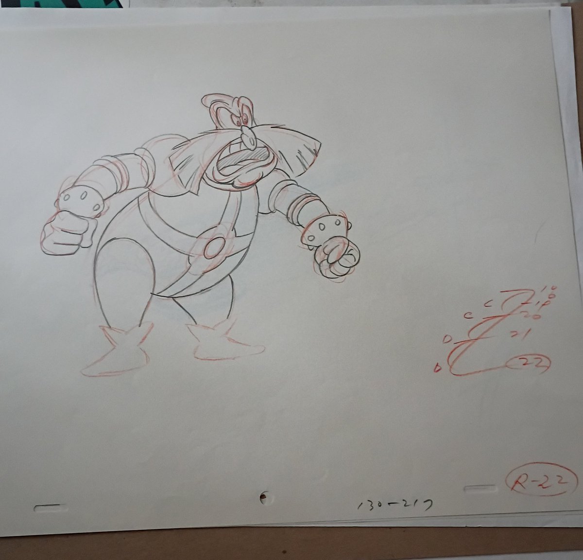 Aberyyyyyy's tweet image. Found the #AOSTH Pencil Test sketches I got from #AnimationLegends back in 2021. #Sakuga #penciltest