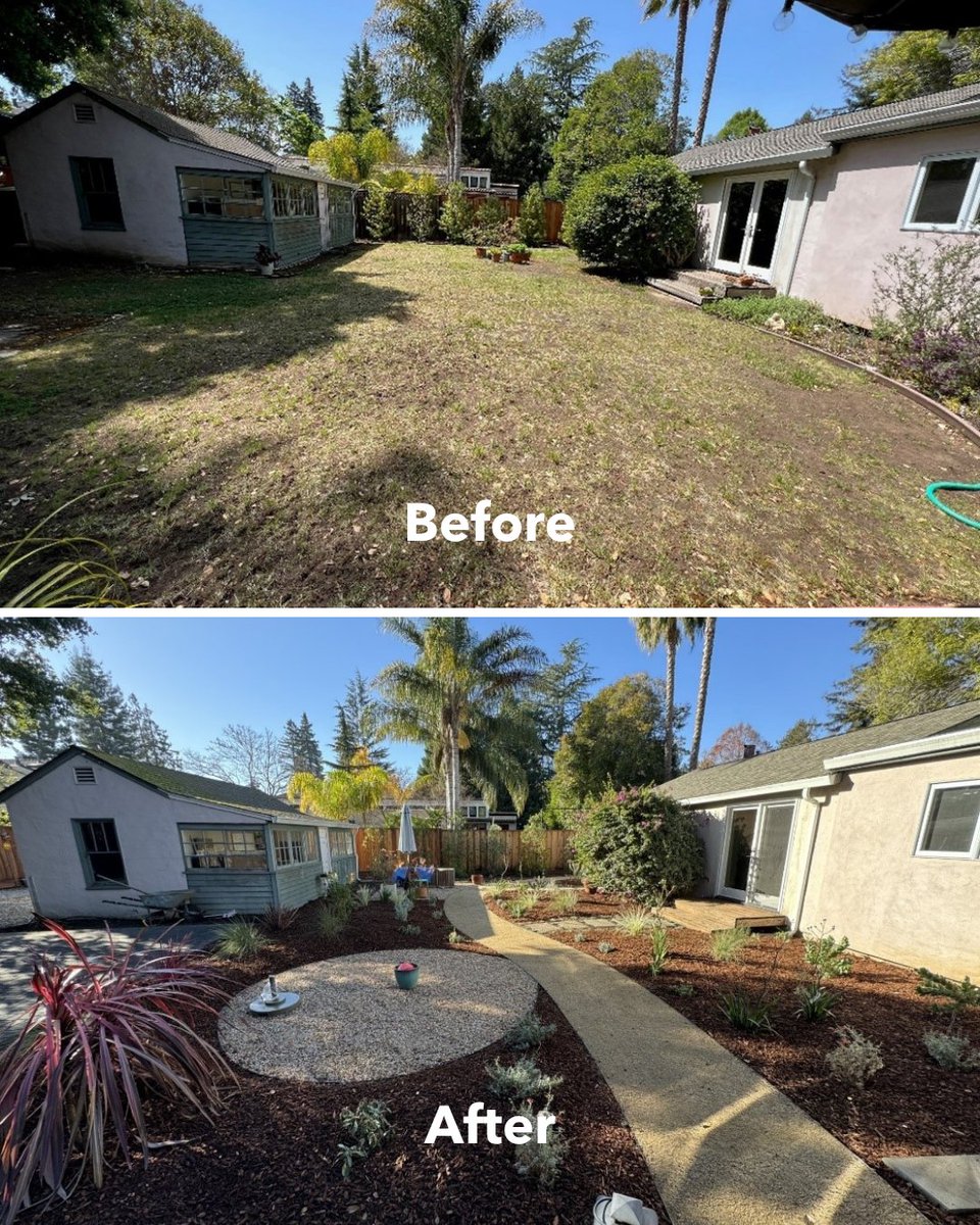 See how a fellow Palo Alto resident is saving over 60% on their outdoor water use by transforming their lawn into a water-wise landscape with our Landscape Conversion Rebate Program. Read about these rebates and more in our latest residential newsletter: conta.cc/4ojogfJ