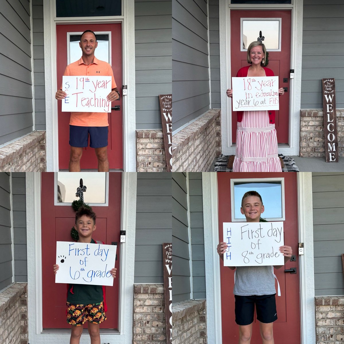Mrs. Petroff (@petrofffhs) on Twitter photo First day of school for the Petroff crew β€οΈ <a href="/scephysed/">Mr. Petroff</a> <a href="/HSESchools/">Hamilton Southeastern Schools</a> First day of school for the Petroff crew β€οΈ <a href="/scephysed/">Mr. Petroff</a> <a href="/HSESchools/">Hamilton Southeastern Schools</a>