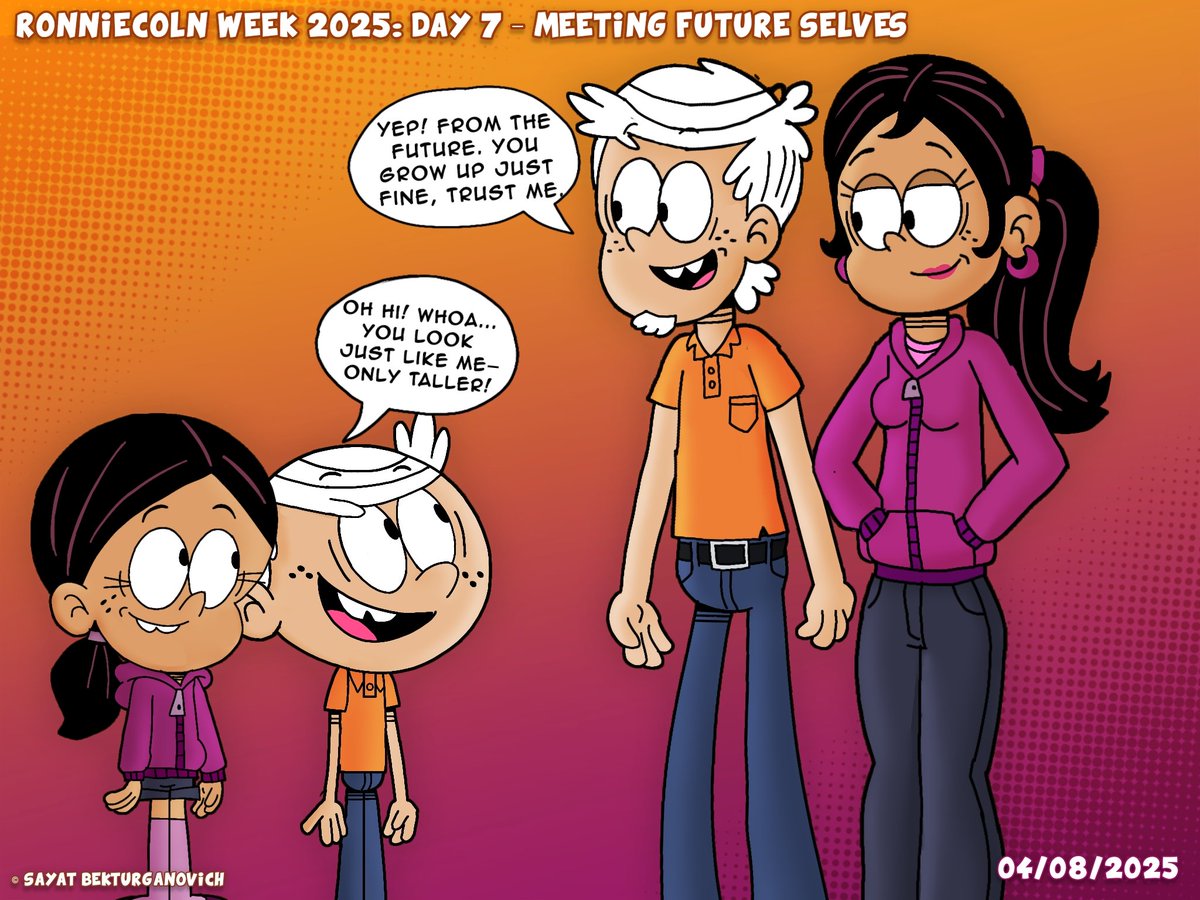 Sayat Bekturganovich (@bekturgano34127) on Twitter photo Ronniecoln Week 2025 Day 7: Meeting Future Selves
Hosted by <a href="/xSunnyEclipse/">Sunny Eclipse</a> & <a href="/KyloRoud95/">。*𝐊𝐲𝐥𝐨 𝐑𝐨𝐮𝐝𝟗𝟓*。</a>
#nickelodeon #theloudhouse #lincolnloud #ronnieanne #cartoon #drawing #digital #digitalart #art #artist #myart #myartist #ronniecoln #ronniecolnweek #ronniecolnweek2025 #futureselves Ronniecoln Week 2025 Day 7: Meeting Future Selves
Hosted by <a href="/xSunnyEclipse/">Sunny Eclipse</a> & <a href="/KyloRoud95/">。*𝐊𝐲𝐥𝐨 𝐑𝐨𝐮𝐝𝟗𝟓*。</a>
#nickelodeon #theloudhouse #lincolnloud #ronnieanne #cartoon #drawing #digital #digitalart #art #artist #myart #myartist #ronniecoln #ronniecolnweek #ronniecolnweek2025 #futureselves