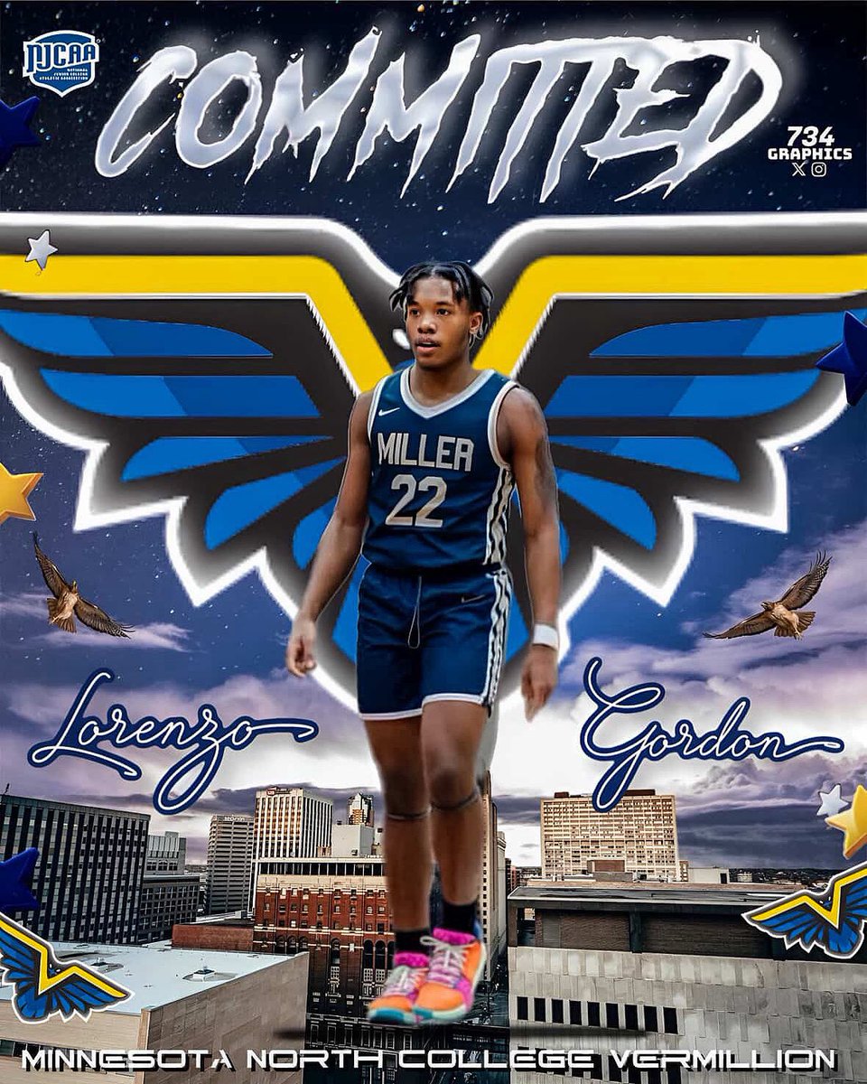 Congratulations to Lorenzo Gordon on his commitment to Minnesota North College! 

#Brotherhood | #HWPO