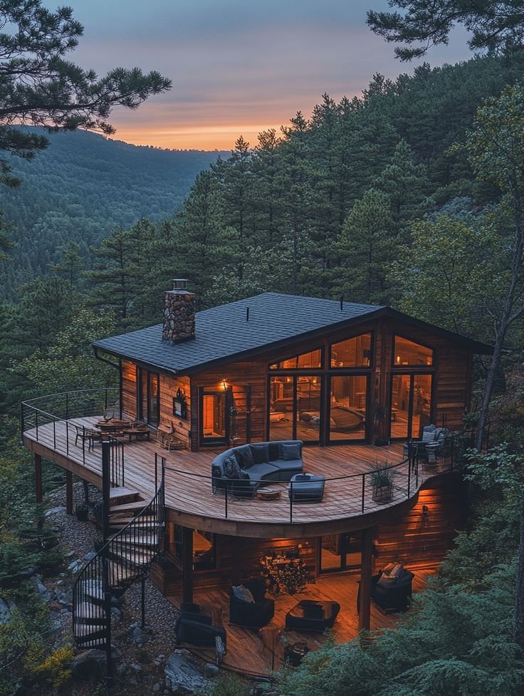 Mountain Cabins tweet media