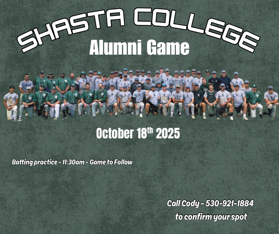 Life long Memories!
<a href="/ShastaCollegeAt/">Shasta College Athletics</a> 
#startstretchingboys