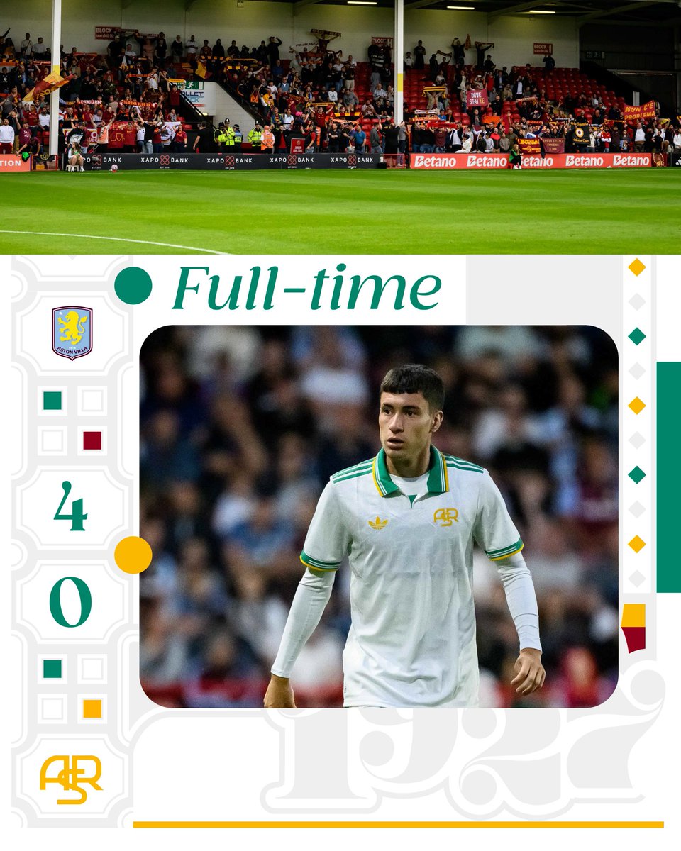 پایان بازی تدارکاتی برابر استون‌ویلا.

#آ_اس_رم #پیش‌فصل2025