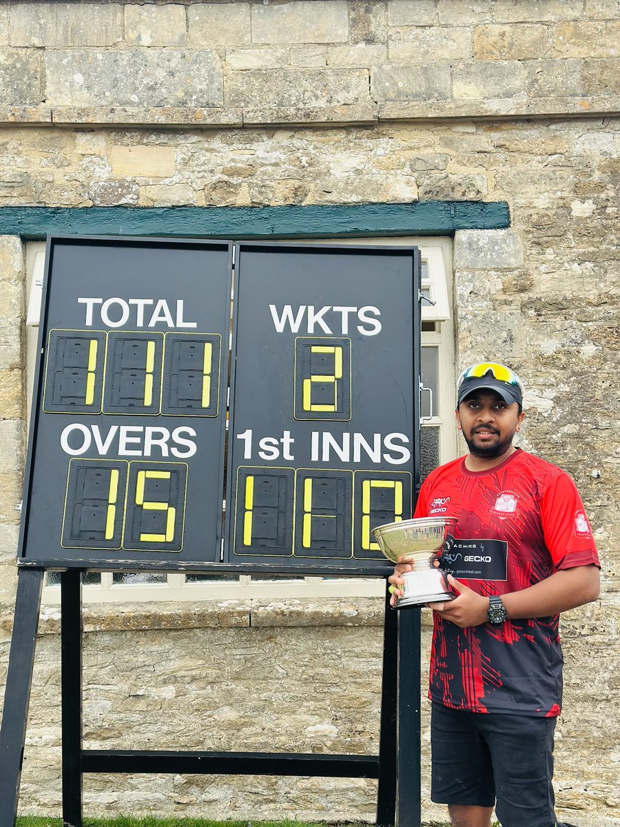 Andoversford CC (@andoversfordcc) on Twitter photo Great win tonight in the CDCA T20 lighthouse competition against worthy opponents <a href="/PoultonCC/">Poulton Cricket Club</a>
Thanks to our sponsors <a href="/GeckoCricket/">GECKO Cricket</a> <a href="/PiAccountancy/">Pi accountancy</a> <a href="/PulhamsCoaches/">Pulhams Coaches</a>
Well done to all the lads brilliant effort. Great win tonight in the CDCA T20 lighthouse competition against worthy opponents <a href="/PoultonCC/">Poulton Cricket Club</a>
Thanks to our sponsors <a href="/GeckoCricket/">GECKO Cricket</a> <a href="/PiAccountancy/">Pi accountancy</a> <a href="/PulhamsCoaches/">Pulhams Coaches</a>
Well done to all the lads brilliant effort.